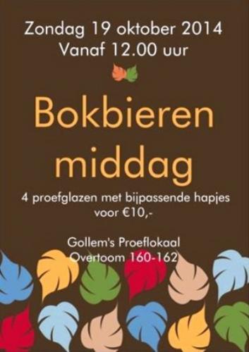bokbieren middag in cafe gollem